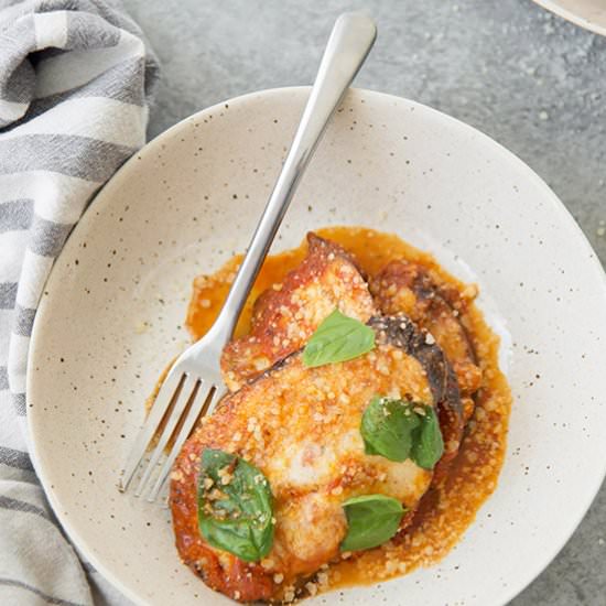 Eggplant Parmesan in the InstantPot