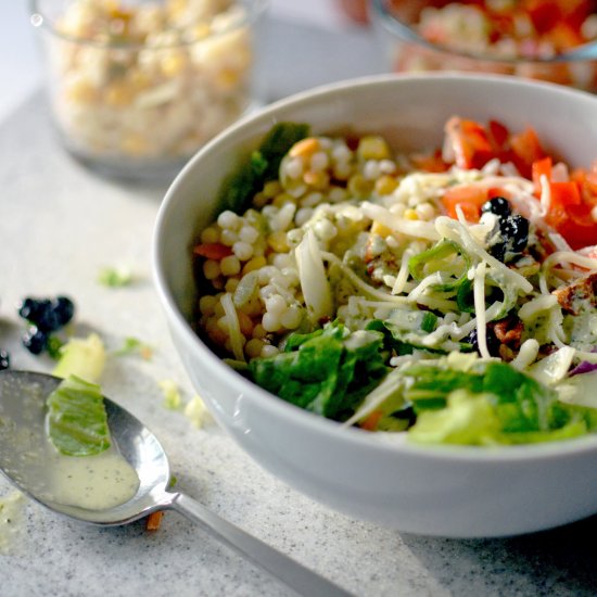 Fresh Crunchy Chopped Salad