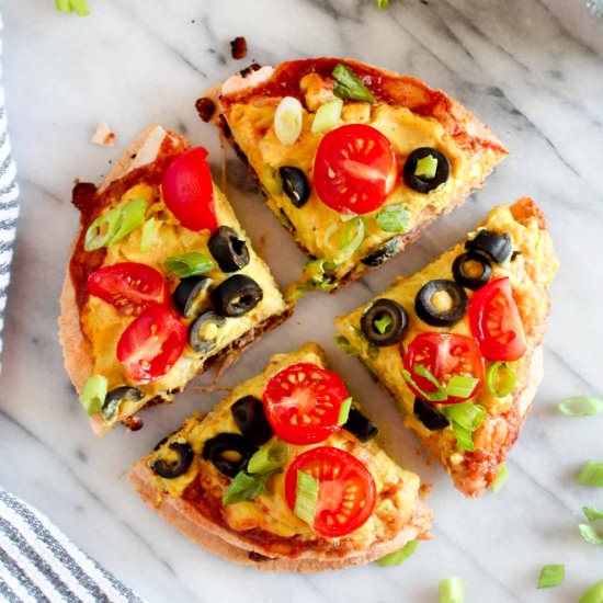 Mexican Tortilla Pizza