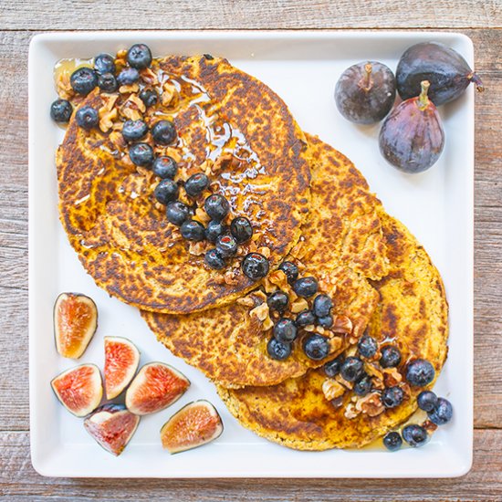 Vegan/Paleo Sweet Potato Pancakes