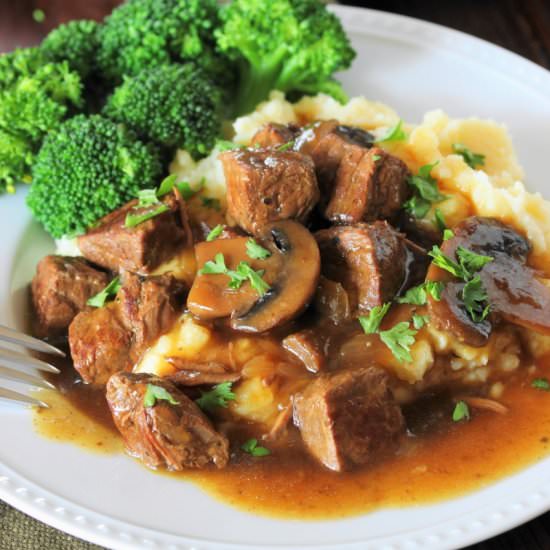 Slow Cooker Beef Tips