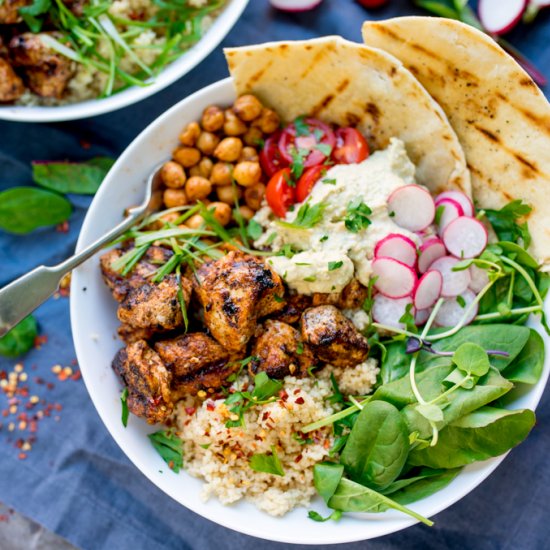 Spicy Chicken Nourish Bowl