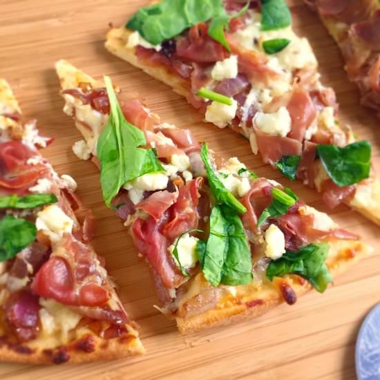 Prosciutto Fig Jam Flatbread