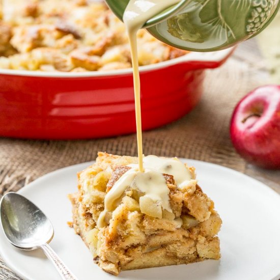 Apple Bread Pudding