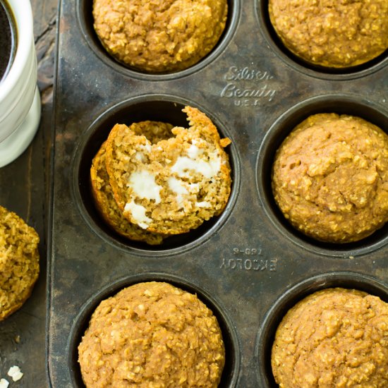 Pumpkin Protein Muffins