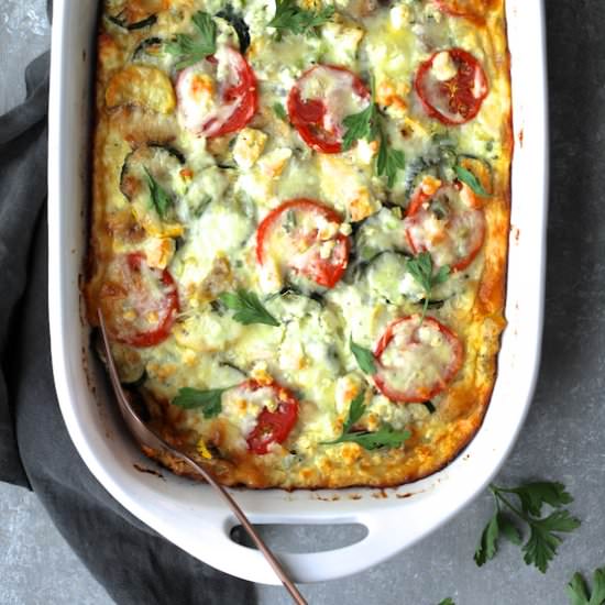 Four Cheese Strata