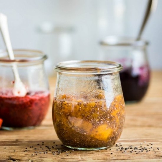 Chia Jam Three Ways