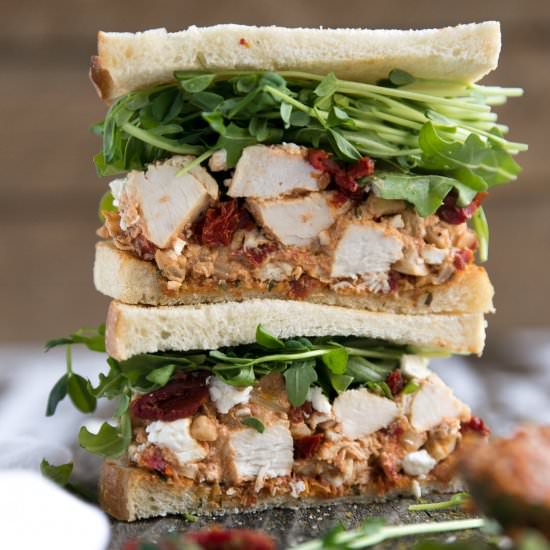 Sundried Tomato Pesto Sandwich