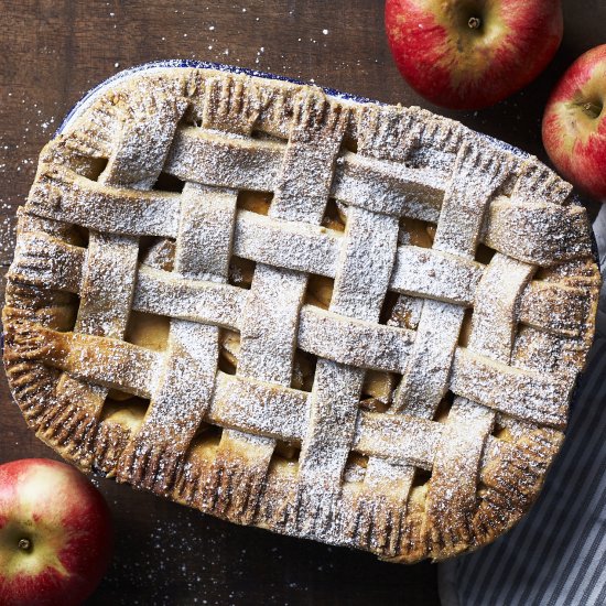 Mind-blowing Vegan Apple Pie