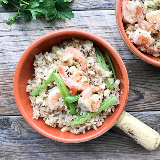 Shrimp Vegetable Quinoa Bowl