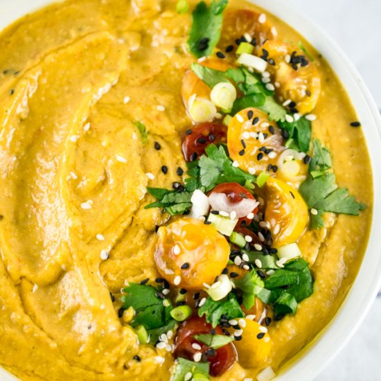 Curried Red Lentil Dip