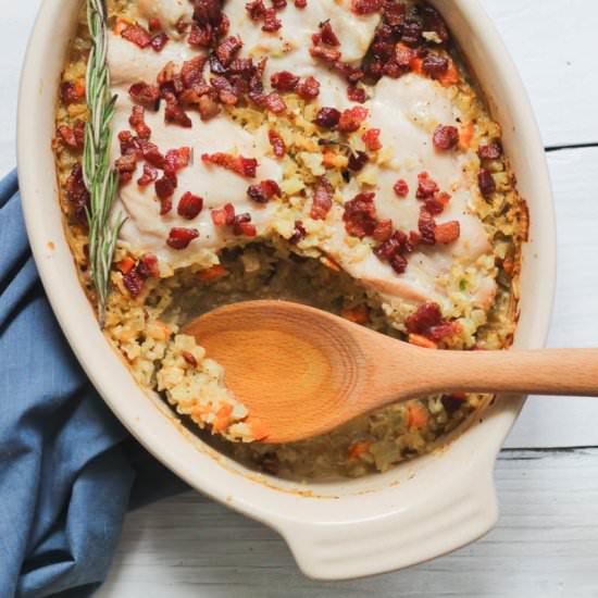 Paleo Chicken and Rice Casserole