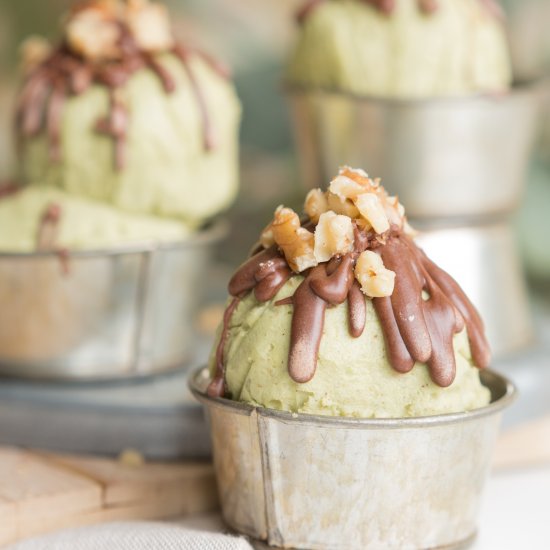 Creamy Avocado Ice Cream