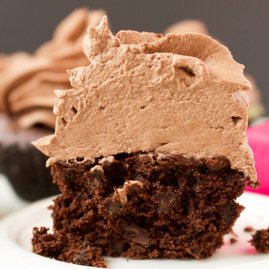 Double Chocolate Cupcakes