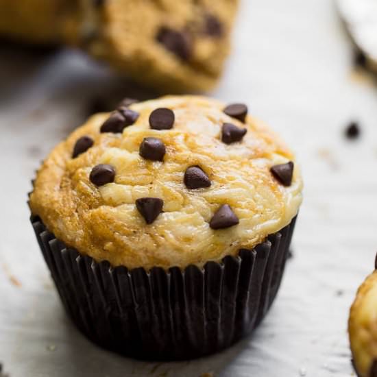 Pumpkin Cream Cheese Swirl Muffins