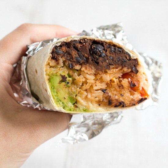 BBQ Bean Burritos