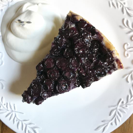 Blueberry Upside Down Cake