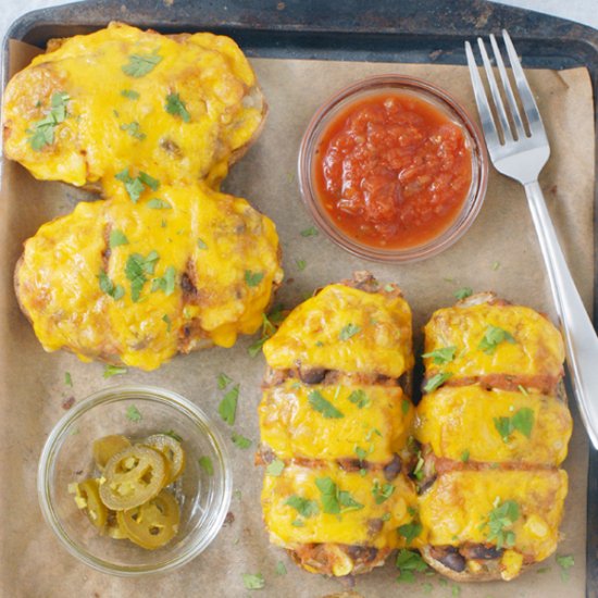 Southwest Twice Baked Potatoes