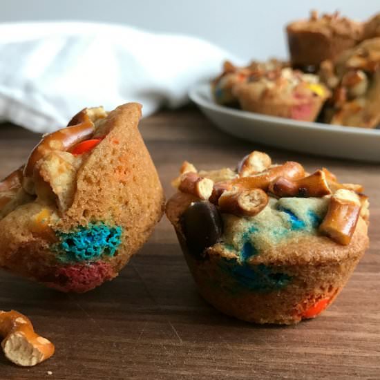 Pretzel & M&M’s® Two-Bite Cookies