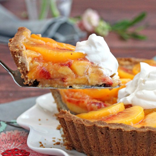 Fresh Peach Tart