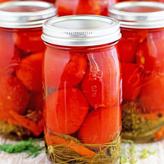 Canned Tomatoes Recipe