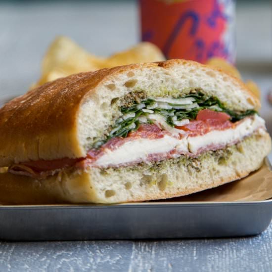 Salumi Mozzarella Sandwich