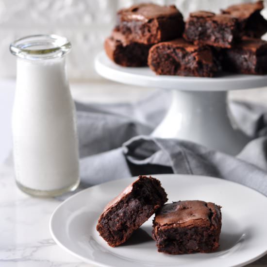 Low Carb Fudgy Chocolate Brownies