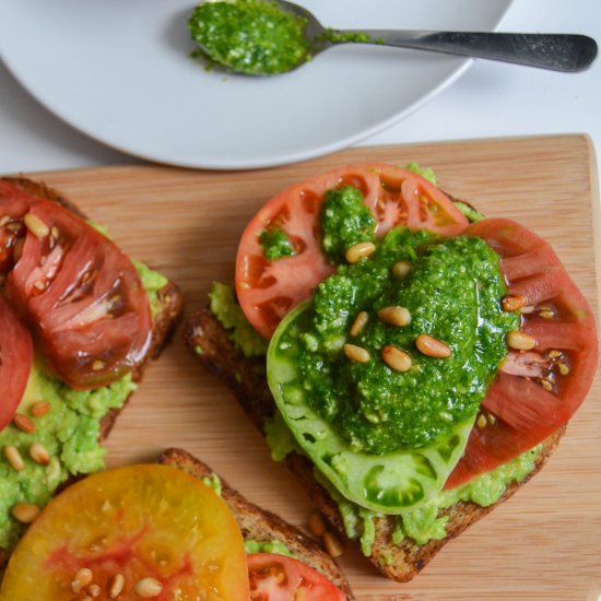 5-Minute Basil Pesto