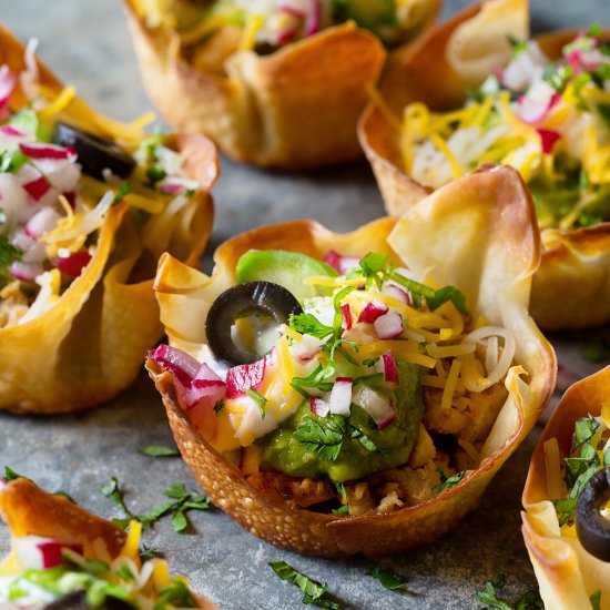 Mini Taco Bowls