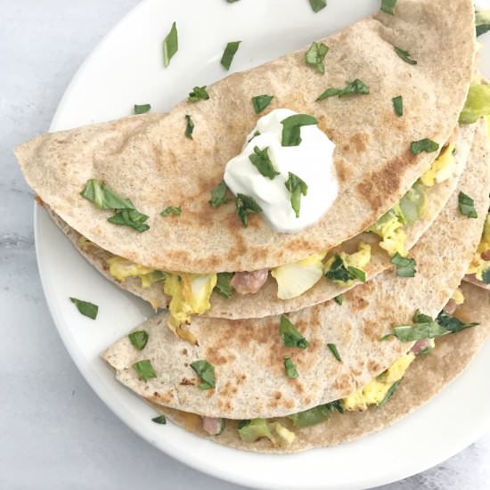 Breakfast Quesadillas