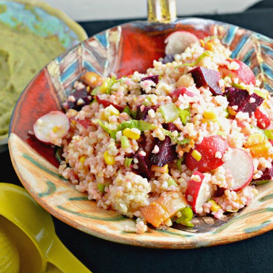 Root Veggies Bulgur Salad