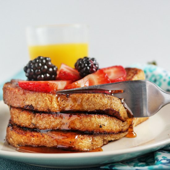 Easy Vegan French Toast