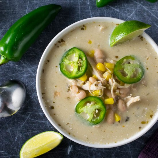 Slow Cooker Chicken Chili Verde