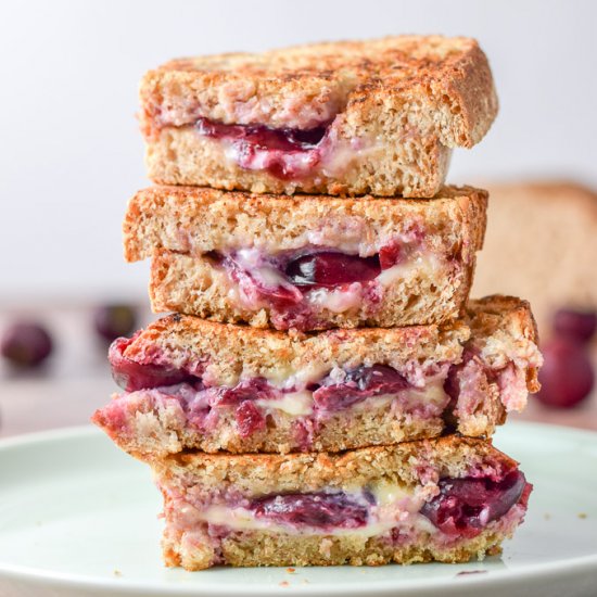 Cherry Camembert Grilled Cheese