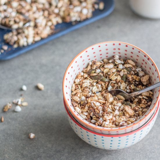 Cinnamon Allspice Granola