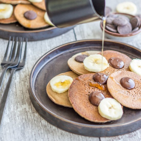 Vanilla Buckwheat Pancakes