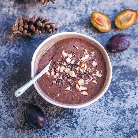 Plum Smoothie Bowl