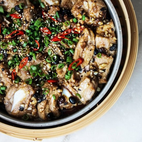 Steamed Pork Ribs + Black Beans