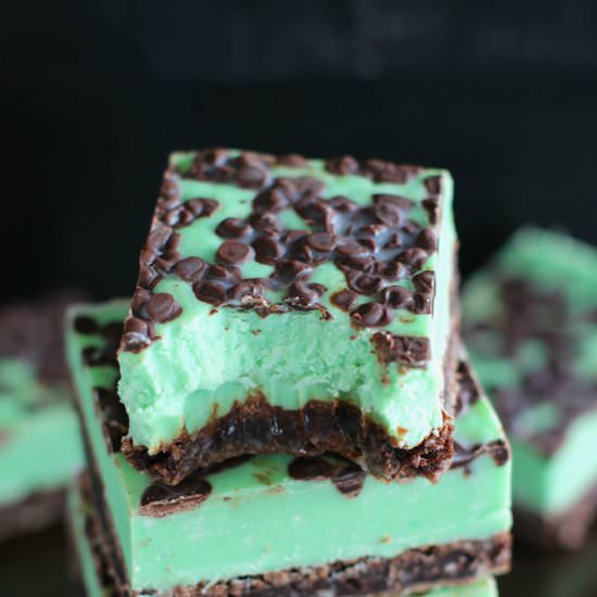 Mint Chocolate Chip Fudge