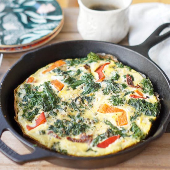 Healthy Mediterranean Frittata