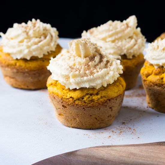 Tender & Moist Pumpkin Cupcakes