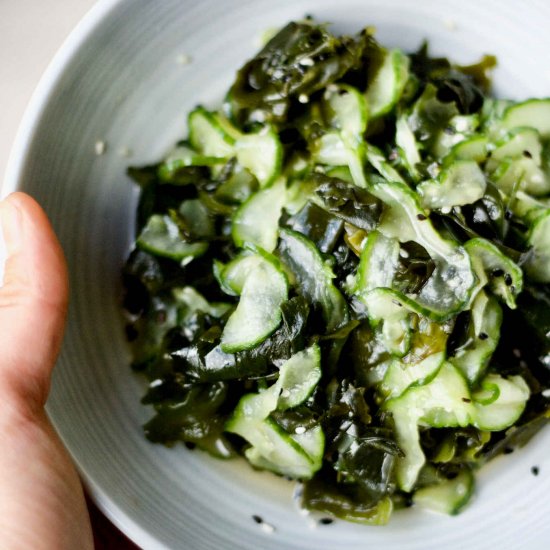 Cucumber Wakame Salad