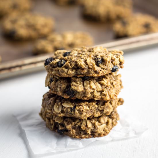 Blueberry Oatmeal Cookies