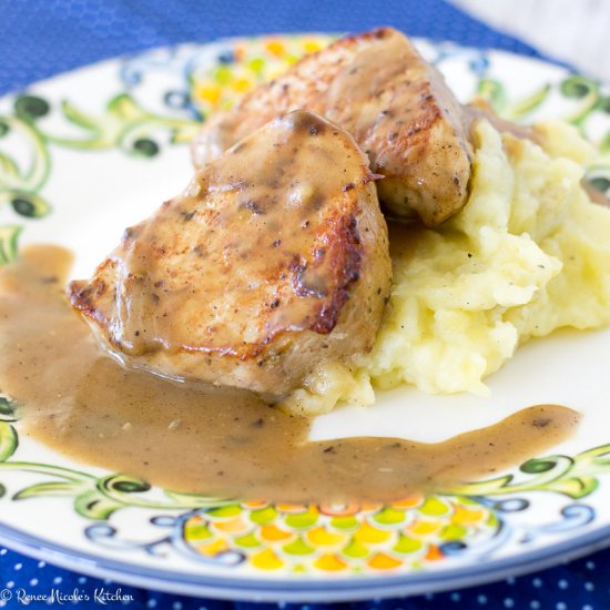 Garlic Herb Pork and Potatoes