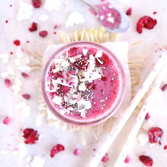 Cranberry Pomegranate Smoothie