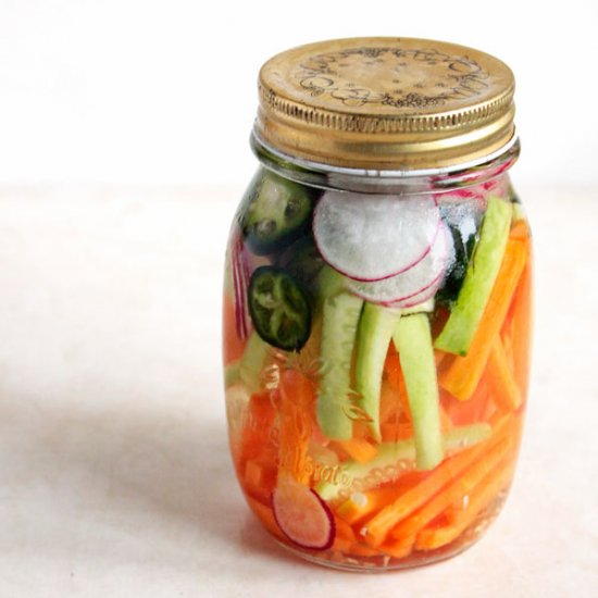 Quick Pickled Veggies