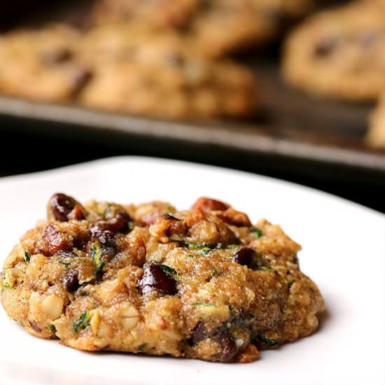 Zucchini Chocolate Chip Cookies