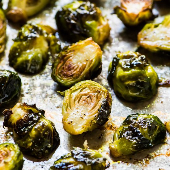 Oven Roasted Brussels Sprouts