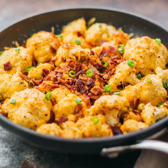 Loaded Roasted Cauliflower