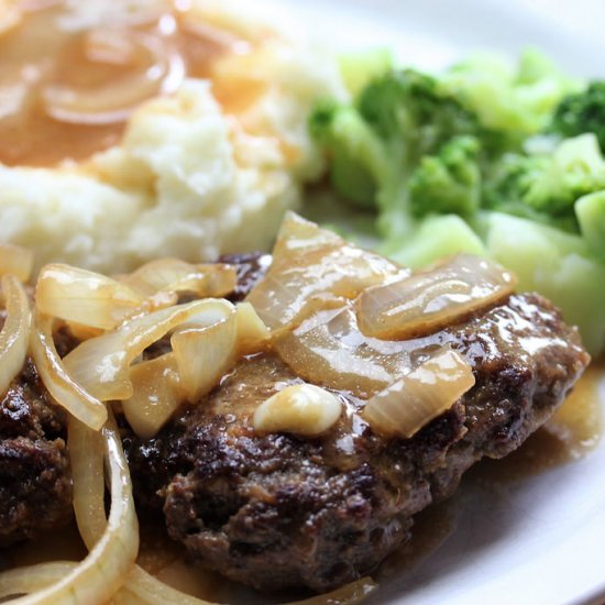 Hamburger Steak with Gravy